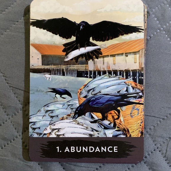 Oracle cards with guidebook.  Gorgeous artwork by MJ Cullinane. - Picture 3 of 5